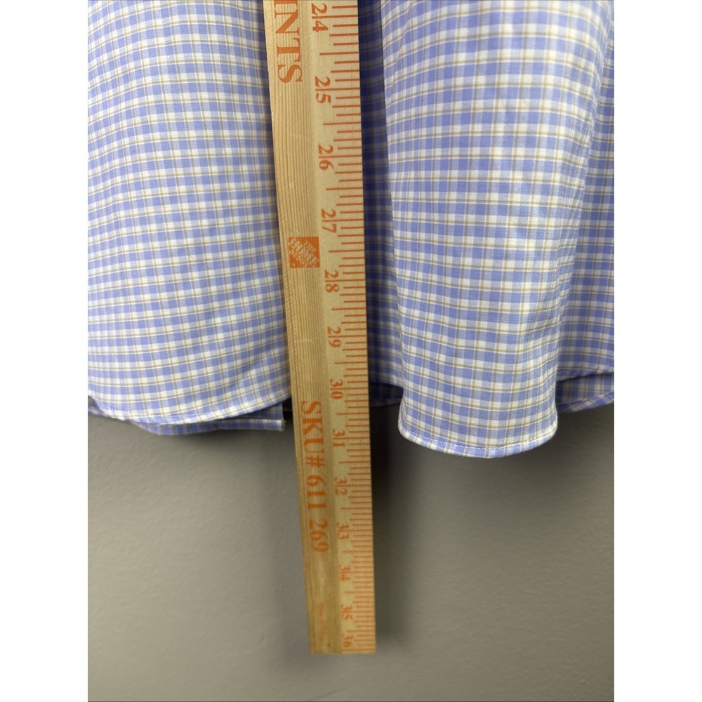 Michael Kors Long Sleeve Button Up Shirt Size Large Comfort Stretch - Picture 7 of 8